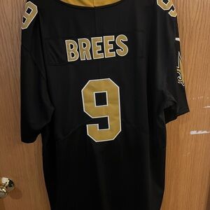 Black and Gold Brees Jersey